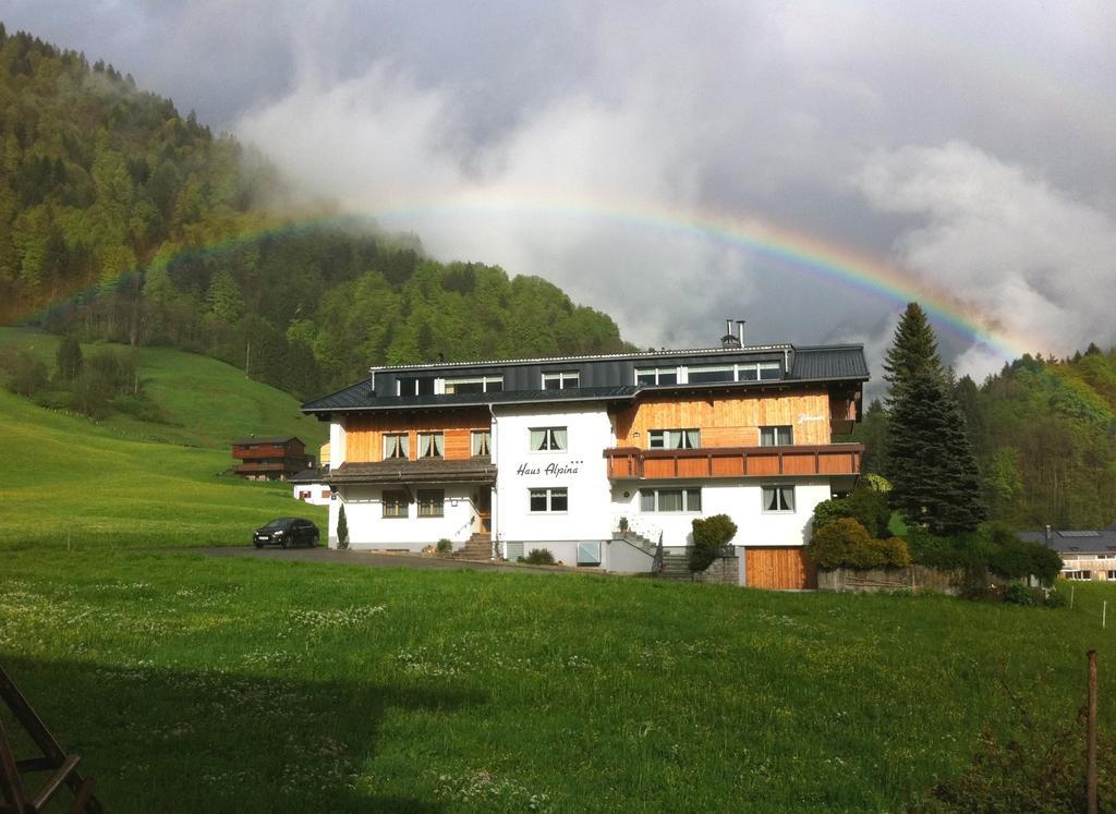 Hotel Haus Alpina Au (Vorarlberg) Exterior foto